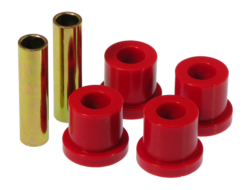 Prothane 81-87 GM Rear 1 3/8in OD Frame Shackle Bushings - Red - 7-802