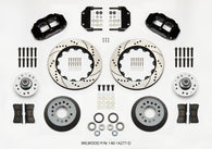 Wilwood Narrow Superlite 6R Front Hub Kit 14.00in Drilled Magnum Force Drop Spindle - 140-14277-D