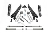 Fabtech 08-16 Ford F250/350 4WD 4in Radius Arm System w/DL Shocks - K2211DL