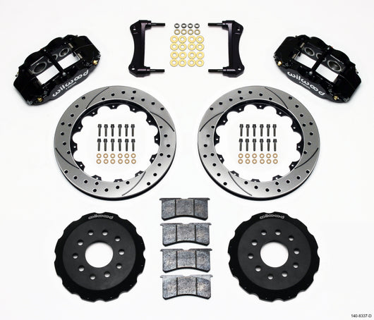 Wilwood Narrow Superlite 6R Front Hat Kit 12.88in Drilled 88-93 Corvette C4 - 140-8337-D