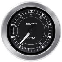 Autometer Chrono 3-3/8in 10k RPM In Dash Tachometer Gauge - 8197