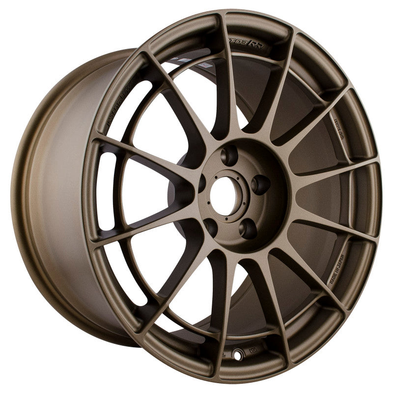 Enkei NT03RR 18x9.5 5x114.3 27mm Offset 75mm Bore - Titanium Gold - 512-895-6527GG