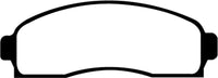 EBC 03-06 Chevrolet Equinox 3.4 Greenstuff Front Brake Pads - DP61617