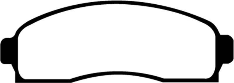 EBC 03-06 Chevrolet Equinox 3.4 Yellowstuff Front Brake Pads - DP41617R