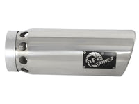 aFe MACHForce XP Cat-Back SS-304 5in Interooled Exh Tip 5in In x 6in Outx16inL Bolt-On Right (Pol) - 49T50601-P161