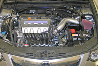 K&N 09 Acura TSX 2.4L Silver Typhoon Intake - 69-0026TS