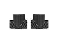 WeatherTech 08-12 Honda Accord Rear Rubber Mats - Black - W198