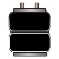 Firestone Ride-Rite Replacement Bellow 268C (For Kit PN 2173/2485/2410/2213/2223/2189) (W217606762) - 6762