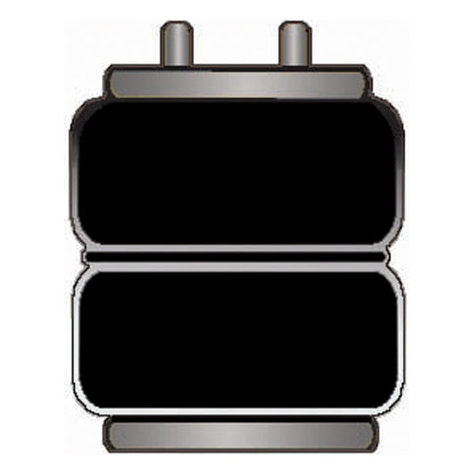 Firestone Ride-Rite Replacement Bellow 268C (For Kit PN 2173/2485/2410/2213/2223/2189) (W217606762) - 6762