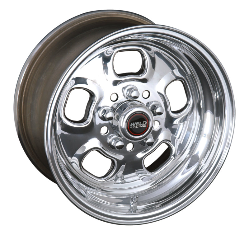 Weld Rodlite 15x4 / 5x4.5 & 5x4.75 BP / 2.5in. BS Polished Wheel - Non-Beadlock - 93-54344