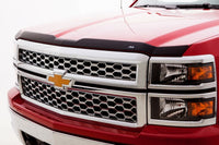 AVS 15-18 Chevy Silverado 2500 Crew Cab Ventvisor & Aeroskin Deflector Combo Kit - Matte Black - 56033087