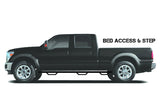 N-Fab Nerf Step 04-06 Toyota Tundra Double Cab 6.1ft Bed - Tex. Black - Bed Access - 3in - T0498CC-6-TX