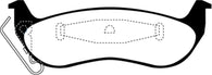 EBC 03+ Ford Crown Victoria 4.6 Greenstuff Rear Brake Pads - DP21677