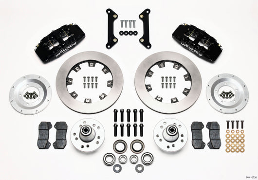 Wilwood Dynapro 6 Front Hub Kit 12.19in 70-78 Camaro - 140-10738