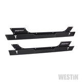 Westin/Snyper 07-17 Jeep Wrangler Rock Slider Steps - Textured Black - 42-7005