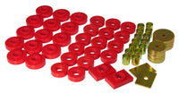 Prothane 55-57 Chevy Full 2dr Hardtop Body Mount - Red - 7-131