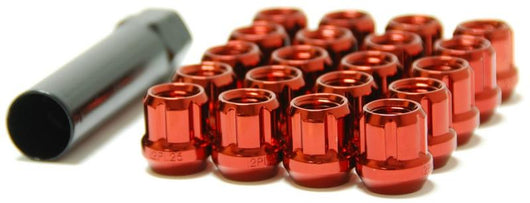 Wheel Mate Muteki Open End Lug Nuts - Red 12x1.50 - 31886R