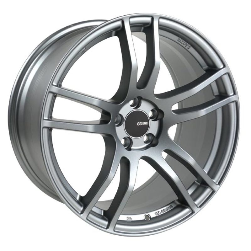 Enkei TX5 17x9 5x100 45mm Offset 72.6mm Bore Platinum Grey - 491-790-8045GR