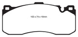 EBC 08-10 BMW 135 3.0 Twin Turbo Yellowstuff Front Brake Pads - DP41995R