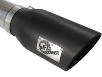 aFe MACHForce XP Exhaust 5in DPF-Back SS 11-13 GM Diesel Trucks V8-6.6L (td) (LML) (Blk Tip) - 49-44041-B