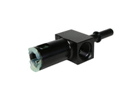 Aeromotive 5/16in Quick Connect with AN-06 port and 1/8in gauge port - 15120