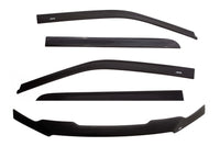 AVS 07-18 Jeep Wrangler (2 Door) Ventvisor & Aeroskin Deflector Combo Kit - Matte Black - 56020060