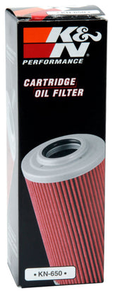 K&N 1.625in OD x 5.05in H Oil Filter - KN-650