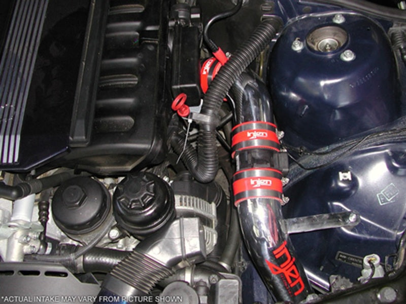 Injen 99-00 BMW 323 E46 2.5L/328 E46 2.8L / 01 325 2.5L Black Cold Air Intake **SPECIAL ORDER** - RD1110BLK