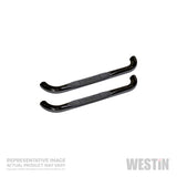 Westin 2004-2006 Jeep Wrangler Unlimited 2dr E-Series 3 Nerf Step Bars - Black - 23-2855