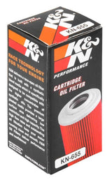 K&N 1.625in OD x 2.719in H Oil Filter - KN-655