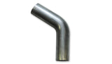 Vibrant 1.75in O.D. T304 SS 60 deg Mandrel Bend 6in x 6in leg lengths (1.75in Centerline Radius) - 13064