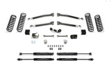 Fabtech 07-18 Jeep JK 4WD 4-Door 3in Trail System w/Stealth Shocks - K4090M