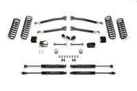 Fabtech 07-18 Jeep JK 4WD 4-Door 3in Trail System w/Stealth Shocks - K4090M