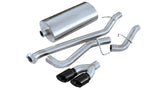 Corsa 99-06 GMC Sierra 4.8L V8 3in Cat-Back Single Side w Twin 4in Black Pro-Series Tips - 14260BLK