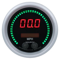 Autometer 85.7mm Black Switchable 260 MPH / 260 KM/H Speedometer Sport-Comp Elite Digital Gauge - 6789-SC