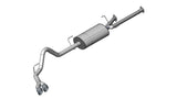 Corsa 11-14 Toyota Tundra Double Cab/Crew Max 5.7L V8 Black Sport Cat-Back Exhaust - 14916BLK