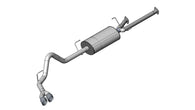 Corsa 11-14 Toyota Tundra Double Cab/Crew Max 5.7L V8 Black Sport Cat-Back Exhaust - 14916BLK