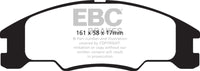 EBC 10-11 Ford Focus 1.6 Greenstuff Front Brake Pads - DP21822