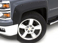 Lund 09-14 Ford F-150 (Ex Raptor) RX-Rivet Style Textured Elite Series Fender Flares - Black (4 Pc.) - RX312T
