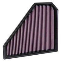 K&N Replacement Panel Air Filter for 14-15 Cadillac CTS V-Sport 3.6L V6 - 33-5028