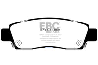 EBC 07+ Buick Enclave 3.6 Extra Duty Rear Brake Pads - ED91672