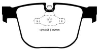 EBC 08-10 BMW M3 4.0 (E90) Bluestuff Rear Brake Pads - DP51451NDX