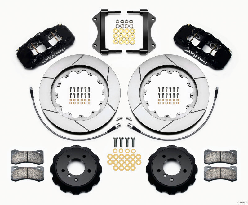 Wilwood AERO6 Front Hat Kit 15.00 2007-2011 BMW E90 Series w/Lines - 140-13919
