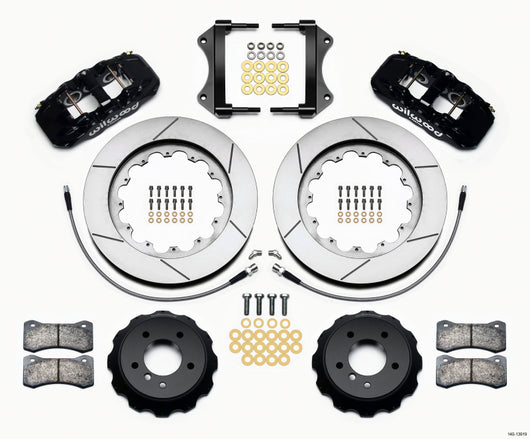 Wilwood AERO6 Front Hat Kit 15.00 2007-2011 BMW E90 Series w/Lines - 140-13919