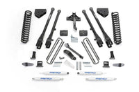 Fabtech 08-10 Ford F450/F550 4WD 6in 4 Link System w/Perf. Shocks - K2054