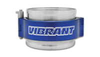 Vibrant HD Clamping System Assembly for 2in OD Tubing - Blue Clamp - 12513B
