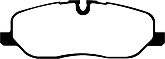 EBC 05-10 Land Rover LR3 4.4 Greenstuff Front Brake Pads - DP61541