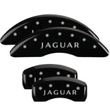 MGP 4 Caliper Covers Engraved Front & Rear MGP Black finish silver ch - 39015SMGPBK