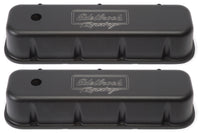 Edelbrock Valve Cover Victor Series Chevrolet 1965 and Later 396-502 V8 Tall Black - 41803