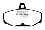 EBC 96-00 Ac Ace 5.0 Greenstuff Rear Brake Pads - DP2617